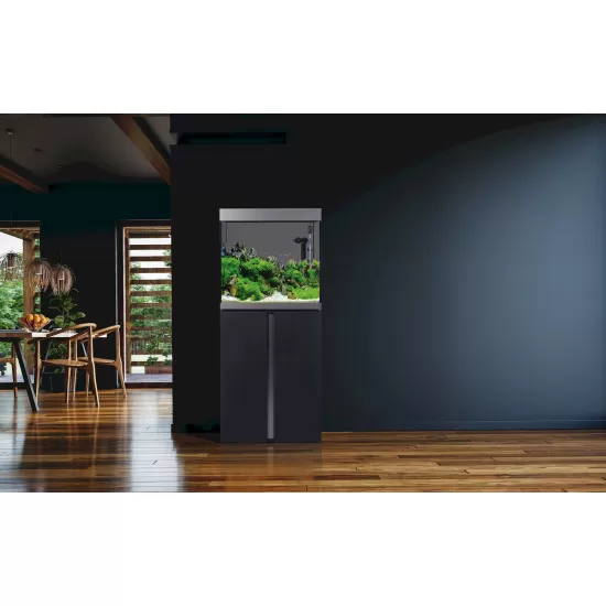 Аквариум с поставка Fluval Siena 160 - графит - 1
