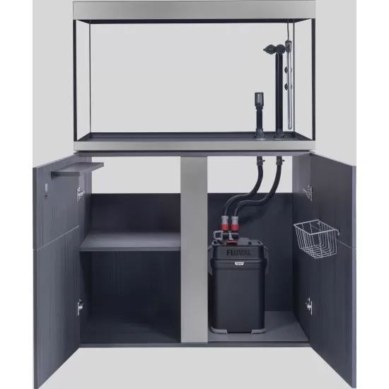 Аквариум с поставка Fluval Siena 270 - графит - 3