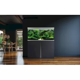 Аквариум с поставка Fluval Siena 330 - графит