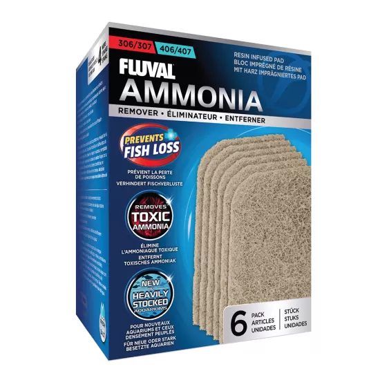 Филтърни подложки за премахване на амоняк за Fluval Performance 307/407 - 1