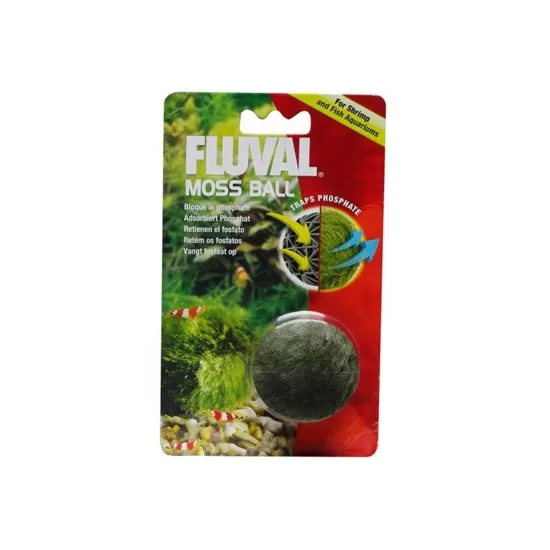 Декоративна топка с мъх за премахване на фосфати Fluval - 1