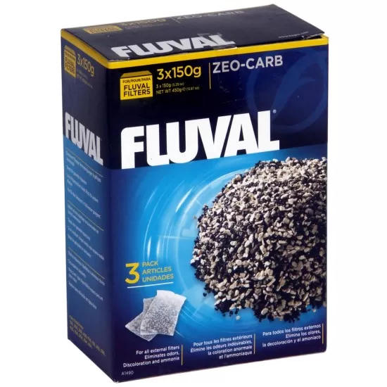 Fluval Zeo-Carb 450 гр. ( 3x150 ) - 1