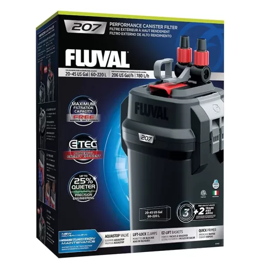 Външен филтър Fluval 207 Performance  - 1