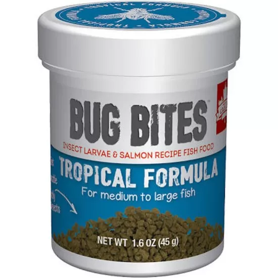 Fluval Bug Bites Tropical Formula Gran M/L  - 1