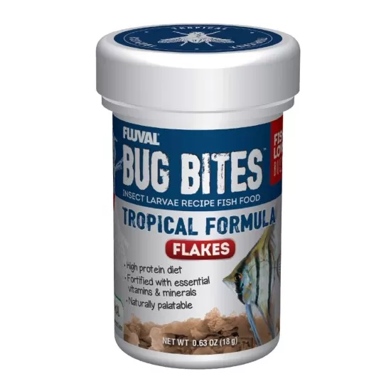 Fluval Bug Bites Tropical Flakes - 1
