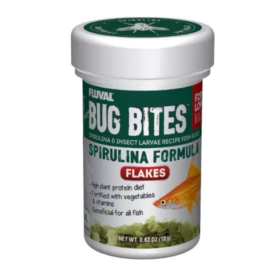 Fluval Bug Bites Spirulina Flakes - 1