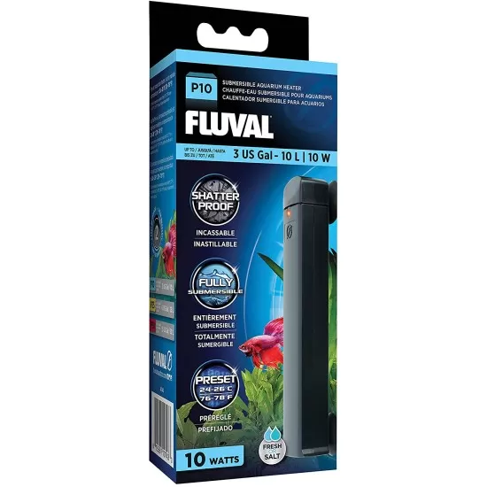 Нагревател Fluval P10 - 10w - 1 - Aquarium.bg Нагревател Fluval P10 - 10w - 1