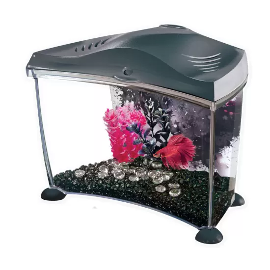 Аквариум Marina Betta Kit - графит - 1