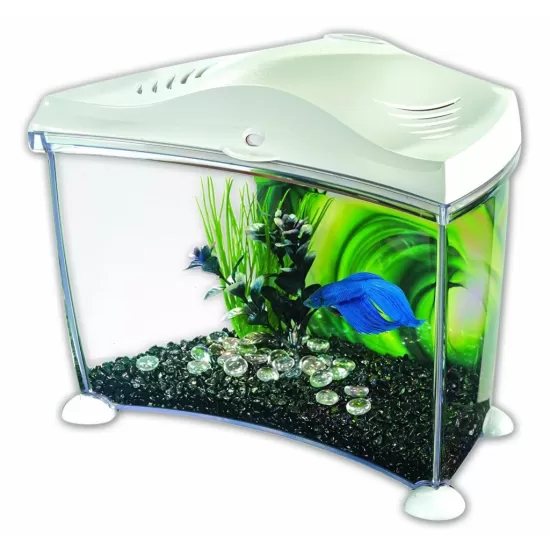 Аквариум Marina Betta Kit - бял - 1