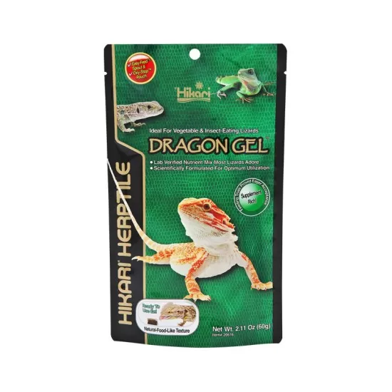 Храна за влечуги Hikari DragonGel 60гр. - 1