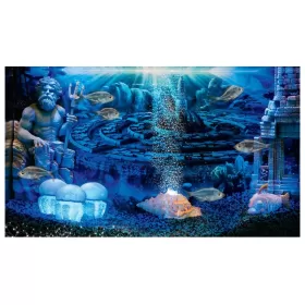 Фон за аквариум Hydor H2SHOW-ATLANTIS BACKGROUND + GEL