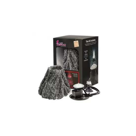 Декорация за аквариум Hydor H2SHOW KIT GREY VOLCANO - RED LIGHT EU - 1
