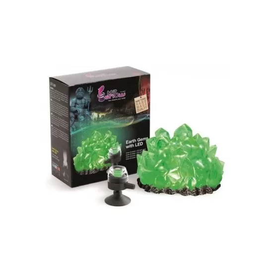 Декорация за аквариум Hydor GREEN EMERALD DECO AND GREEN LED EU - 1