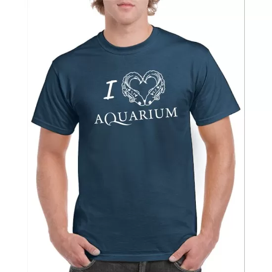 Тениска  I love Aquarium - 1