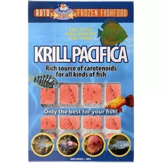 Замразена храна Ruto Krill Pacifica 100 g / 24 blisters - 1