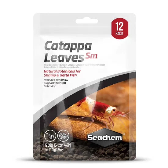 Бадемови листа Seachem Catappa Leaves S - 1