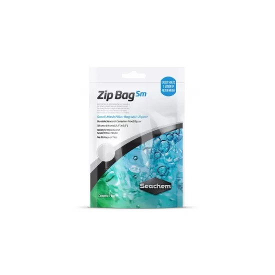 Seachem ZipBag Sm/Md - филтрираща торбичка с цип - 1