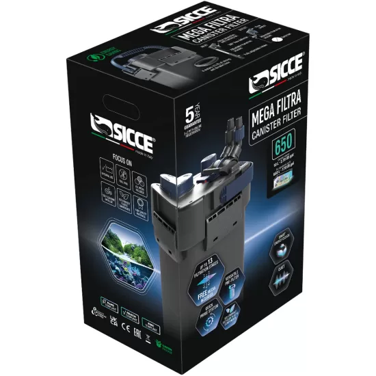 Външен филтър SICCE Mega 650 - 1