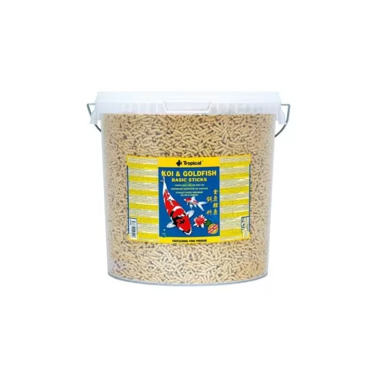 Храна за кои и златни рибки под формата на плуващи пръчици Tropical - 1