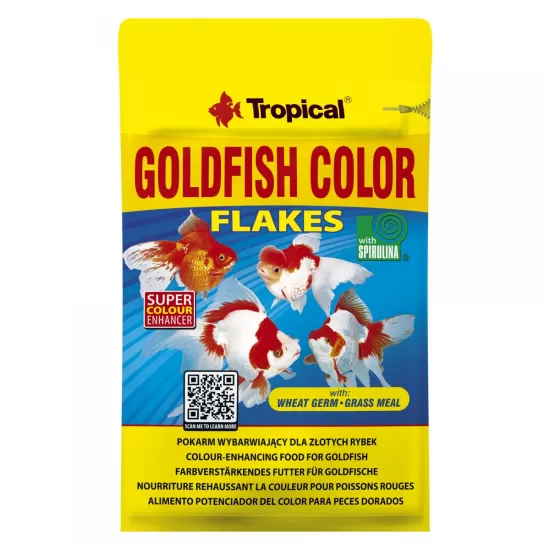 Храна на люспи за златни рибки и кои Tropical Goldfish Color - 3