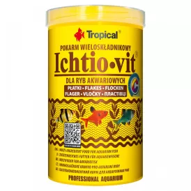 Многокомпонентна храна на люспи Tropical Ichtio-vit 