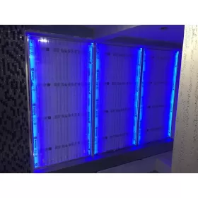 Сетивна бълбукаща водна стена - 100 х 200 см