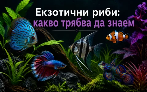 Екзотични риби - какво трябва да знаем