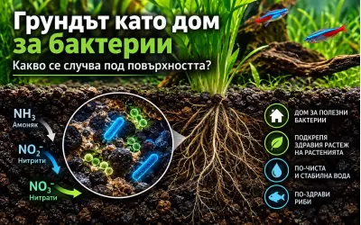 Грундът като дом за бактерии - какво се случва под повърхността