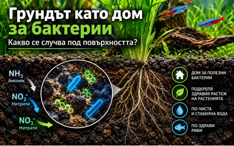 Грундът като дом за бактерии - какво се случва под повърхността