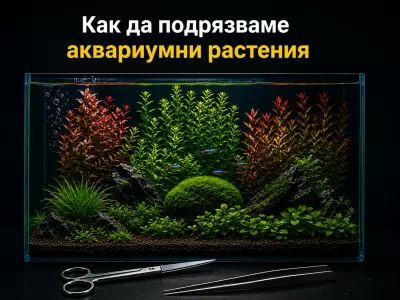 Как да подрязваме аквариумни растения