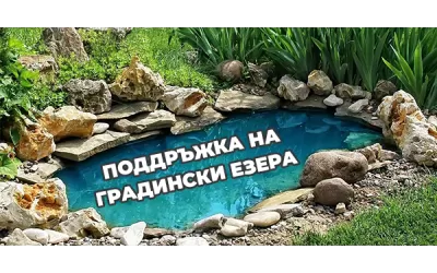 Поддръжка на градински езера