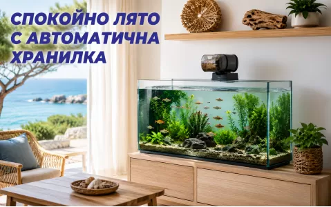 Спокойно лято с автоматична хранилка