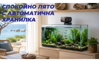 Спокойно лято с автоматична хранилка