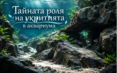 Тайната роля на укритията в аквариума