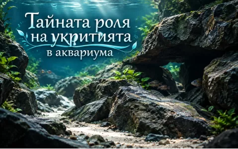 Тайната роля на укритията в аквариума