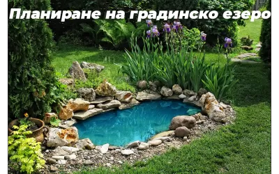 Планиране на градинско езеро