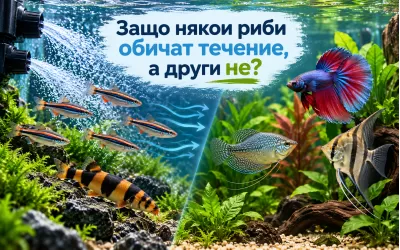 Защо някои риби обичат течение, а други - не