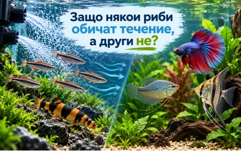Защо някои риби обичат течение, а други - не