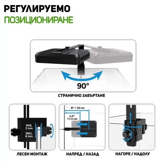LED Осветление Fluval NANO Plant 4.0 20W  - 7