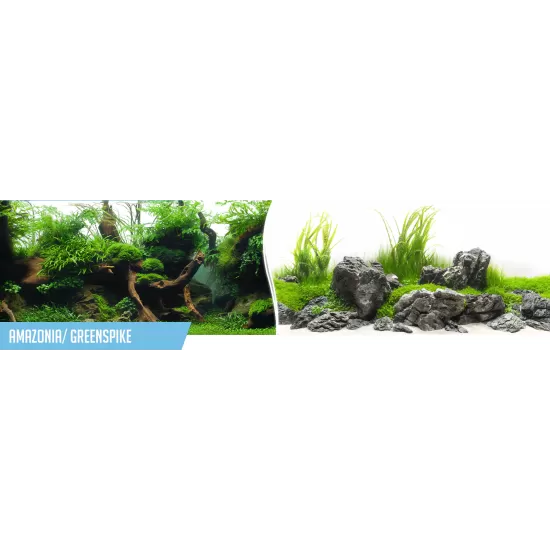 Фон за аквариум Amazonia / GreenSpike двулицев - 1
