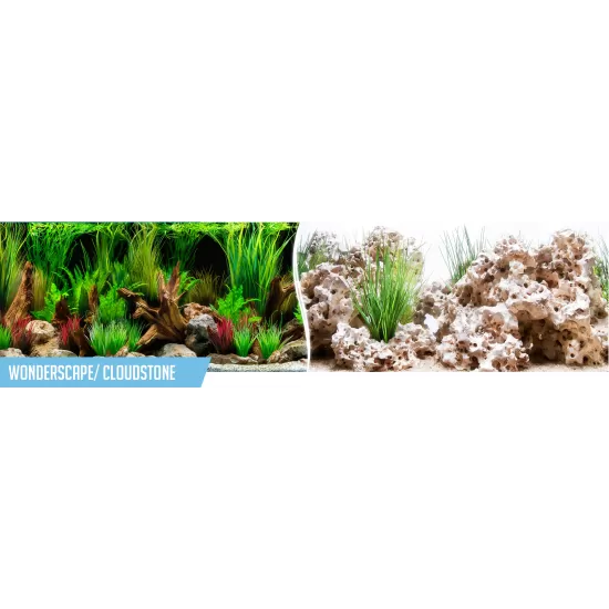 Фон за аквариум Wonder Scape / Cloud Stone двулицев - 1