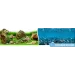 Фон за аквариум Sea of Green / River Rock двулицев