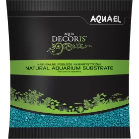Грунд за дъно Aquael Aqua Decoris Coloured quartz TURQUOISE 1KG