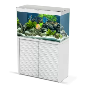 Аквариум с поставка Ciano Emotions ONE 100 - бял