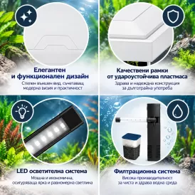 Аквариум Ciano Aqua 20 - бял