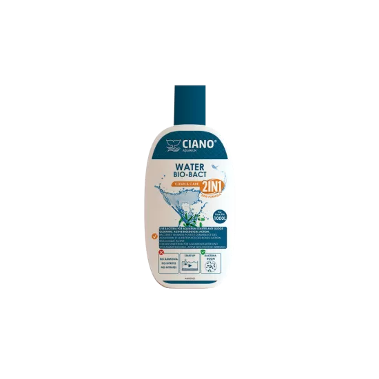 Препарат за стартиране на аквариум Ciano WATER BIO-BACT 100 мл. - 1 - Aquarium.bg Препарат за стартиране на аквариум Ciano WATER BIO-BACT 100 мл. - 1