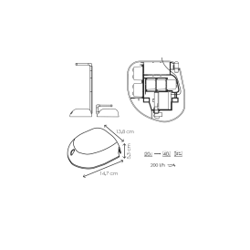 Вътрешен Филтър Ciano CFStone 40