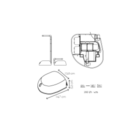 Вътрешен Филтър Ciano CFStone 40