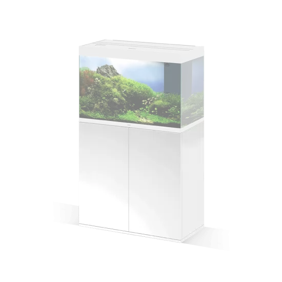 Поставка за аквариум Ciano Emotions Pro 120 - бяла - 1