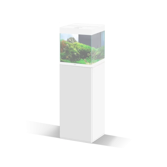 Поставка за аквариум Ciano Emotions Pro 40 - бяла - 1